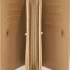Portafoglio beige con cuori Lancetti DUFFLE