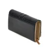 Portafoglio Lungo Nero con Monogram e Borchie Lancetti LL26S-505-68
