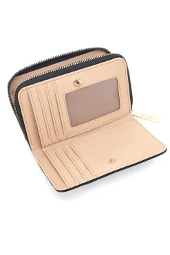 Portafoglio Nero Con Dettagli Oro Lancetti Norvil 508-84