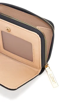 Portafoglio Nero Con Dettagli Oro Lancetti Norvil 508-84