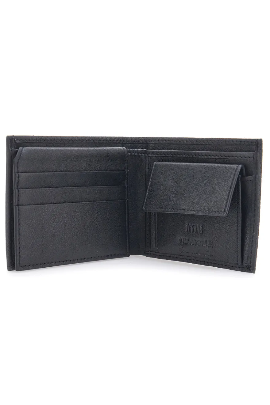 Portafoglio Nero con Porta Monete JAGAUR TPF873-9