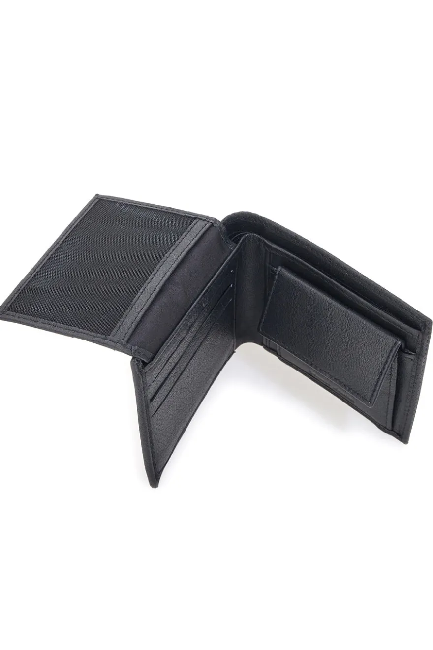 Portafoglio Nero con Porta Monete JAGAUR TPF873-9