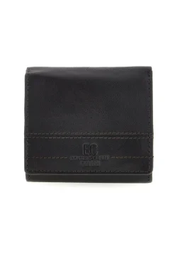 Portafoglio Nero in Pelle con Protezione RFID Enrico coveri EC26S-762-45