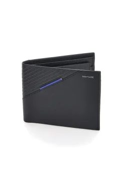 Portafoglio Nero in Vera Pelle NAVIGARE PF881-1