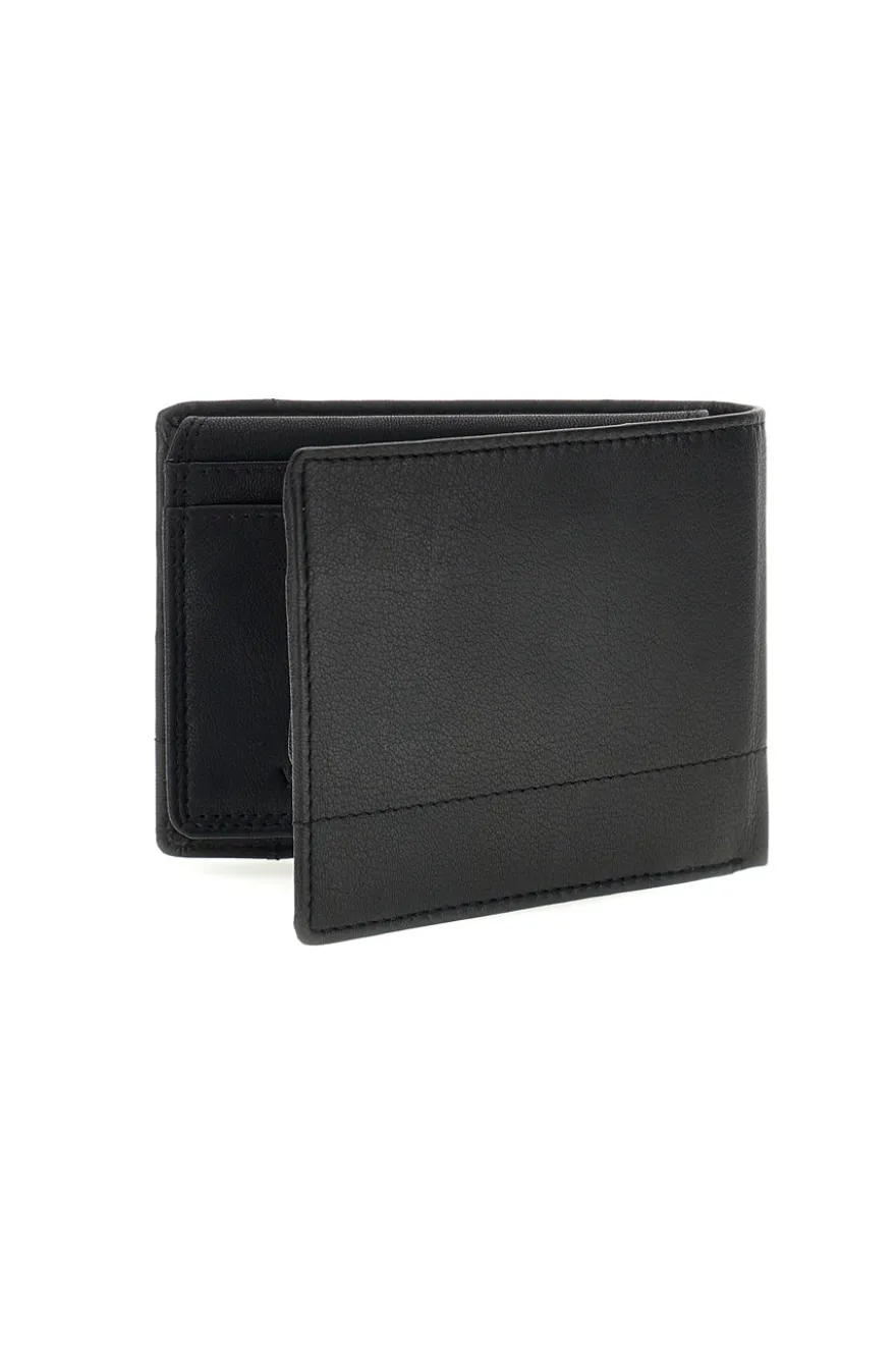 Portafoglio Nero in Vera Pelle con Protezione RFID Biagiotti uomo LB26S-767-40