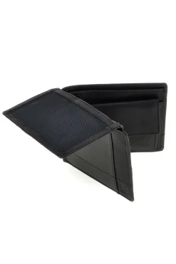 Portafoglio Nero in Vera Pelle con Protezione RFID Biagiotti uomo LB26S-767-40