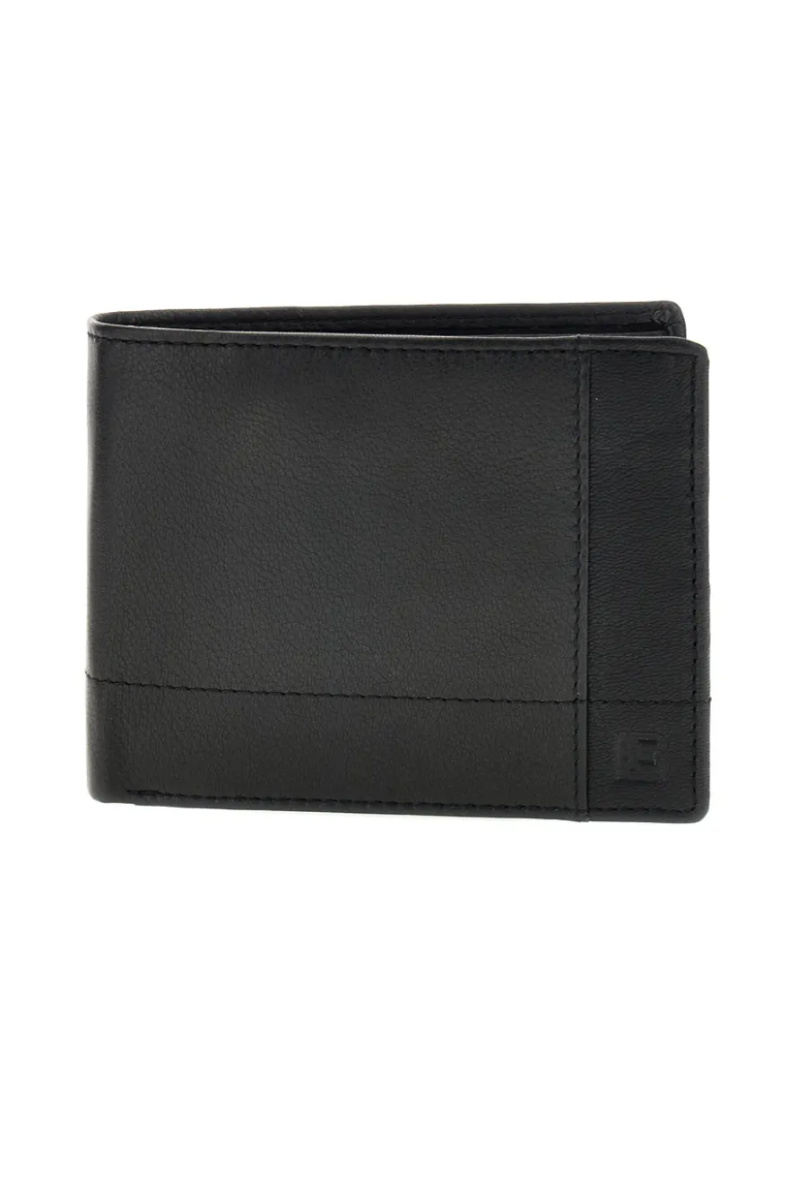 Portafoglio Nero in Vera Pelle con Protezione RFID Biagiotti uomo LB26S-767-40
