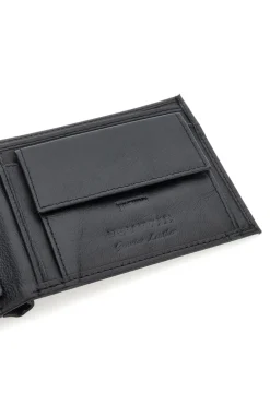 Portafoglio Nero In vera pelle Jaguar PF827-1