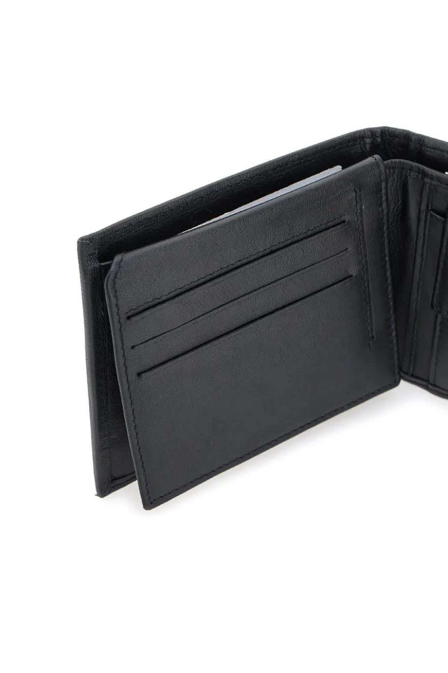 Portafoglio Nero In vera pelle Jaguar PF827-1