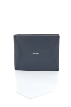 Portafoglio Slim Blu Notte In vera pelle Navigare PF836
