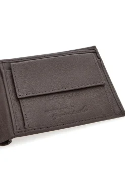Portafoglio Slim Marrone In vera pelle Navigare PF828