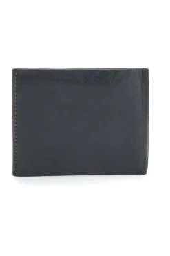Portafoglio Slim Nero In vera pelle Navigare PF-841
