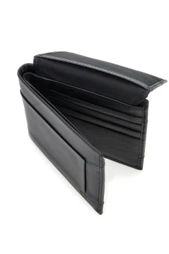 Portafoglio Slim Nero In vera pelle Jaguar PF825-100