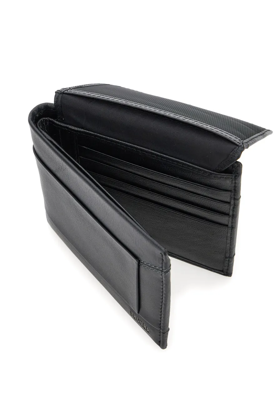 Portafoglio Slim Nero In vera pelle Jaguar PF825-100