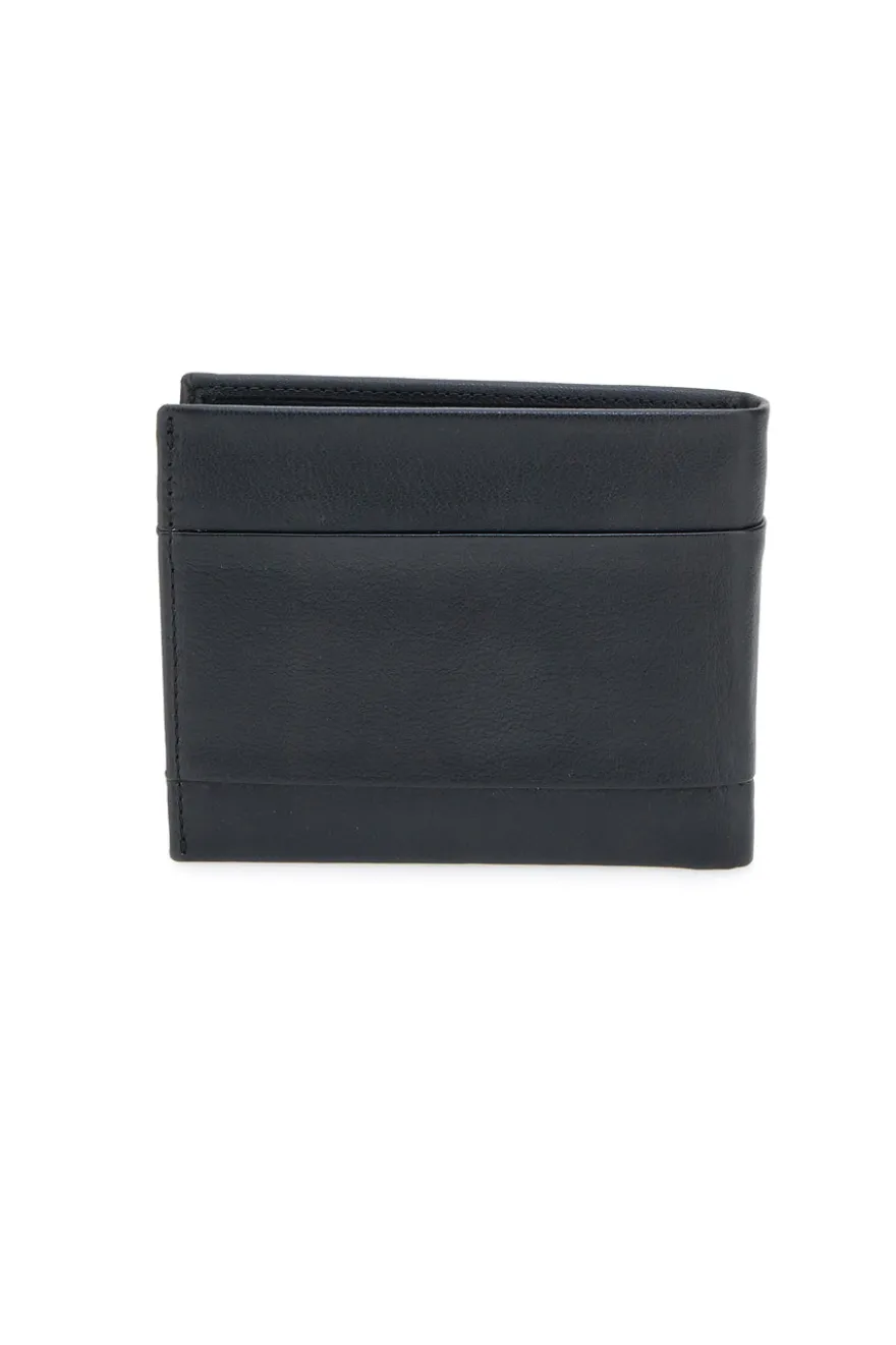 Portafoglio Slim Nero In vera pelle Jaguar PF825-100