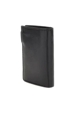 Portafoglio Verticale Nero in Pelle con Protezione RFID Lancetti LL26S-766-82