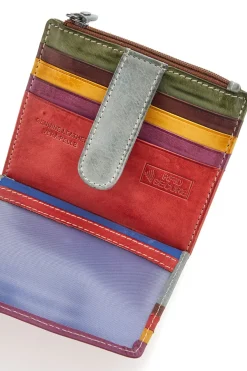 Portatessere multicolore con zip Naj-oleari 1935