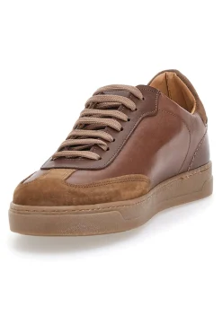 PTR 3001 Braune Ledersneaker