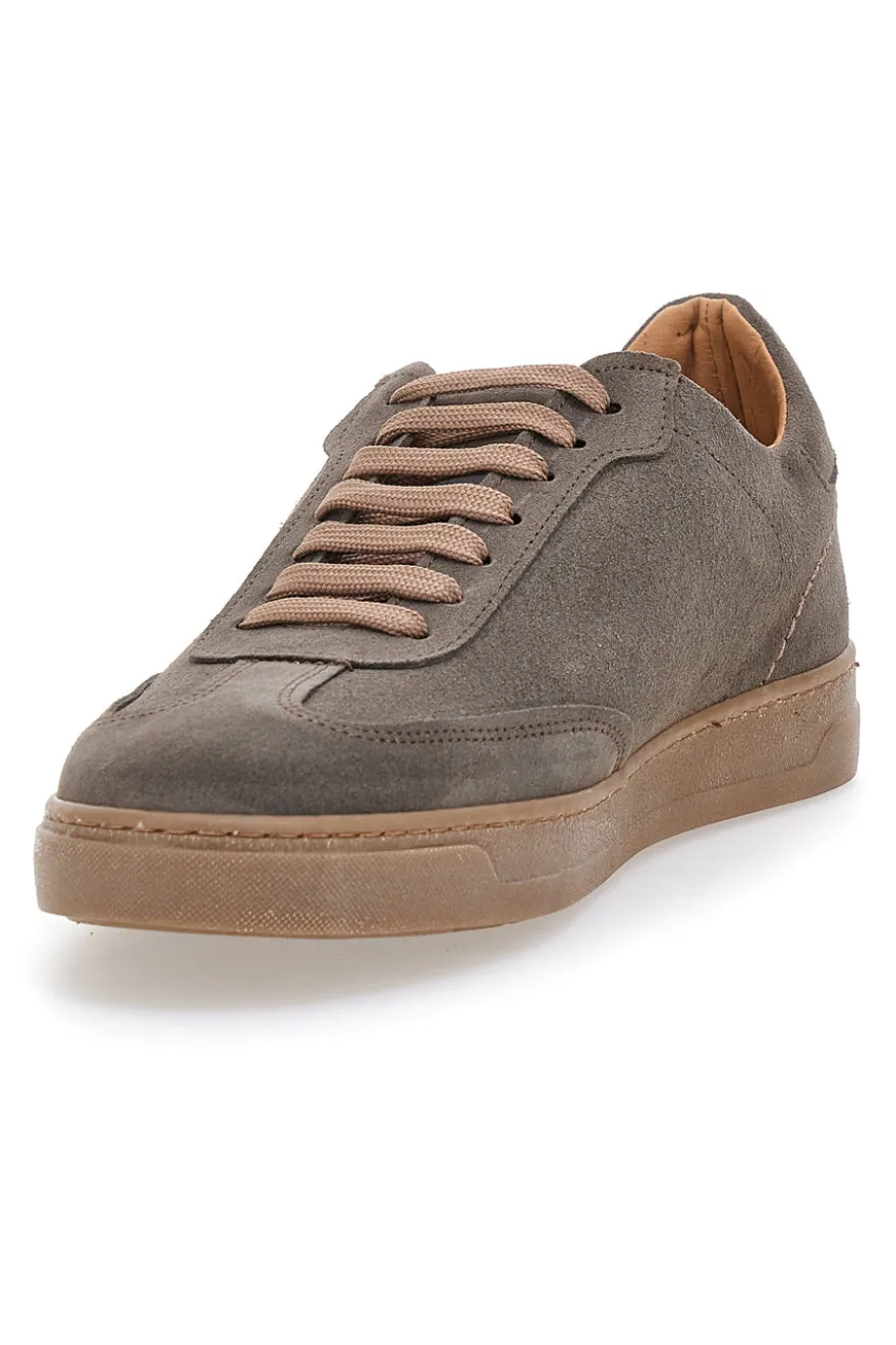 PTR 3001 Braune Ledersneaker