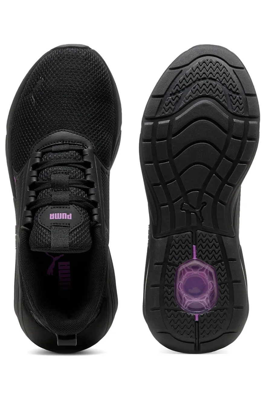 PUMA – Skyrocket Lite – Laufschuhe in Schwarz mit Mesh-Obermaterial