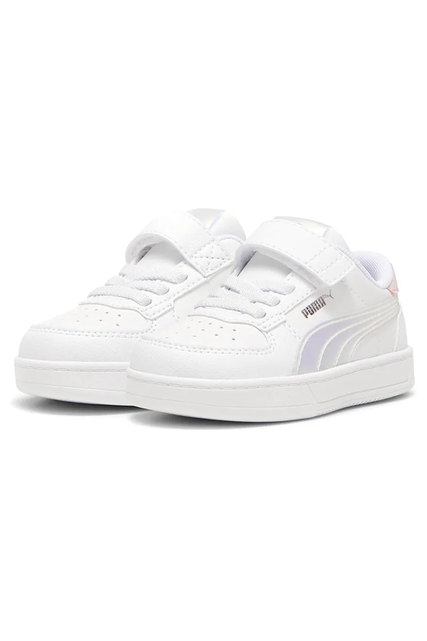 Puma Caven 2.0 Holo 2.0 AC+ Inf – Weiße Sneakers mit holografischen Details