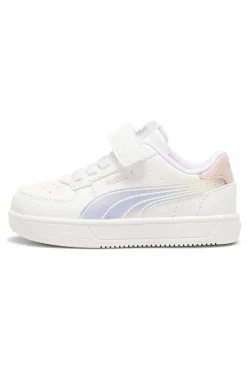 Puma Caven 2.0 Holo 2.0 AC+ Inf – Weiße Sneakers mit holografischen Details