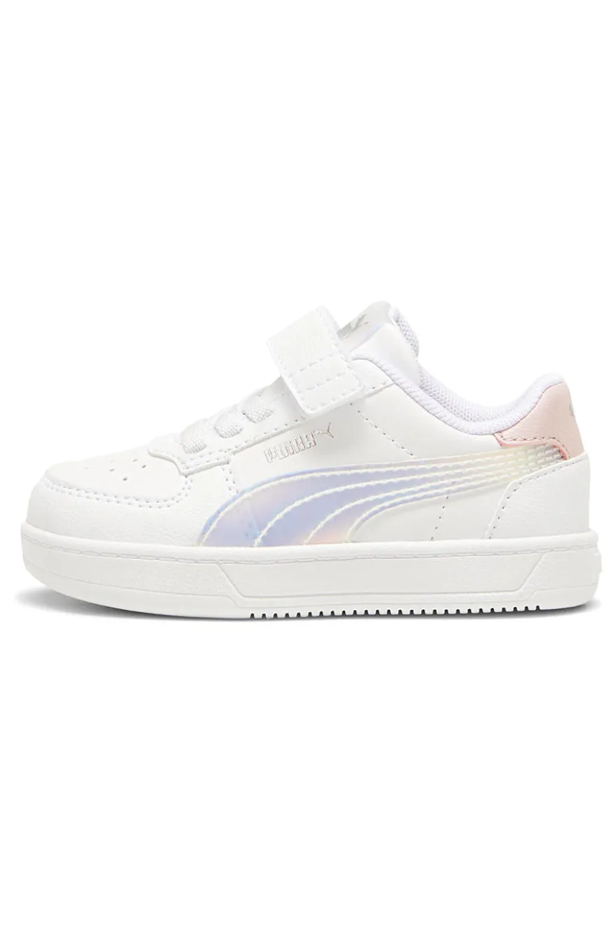Puma Caven 2.0 Holo 2.0 AC+ Inf – Weiße Sneakers mit holografischen Details