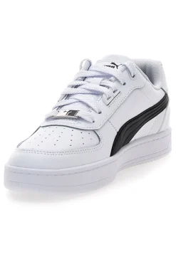 Puma Caven 2 weiße Sneaker mit schwarzem Seitenstreifen