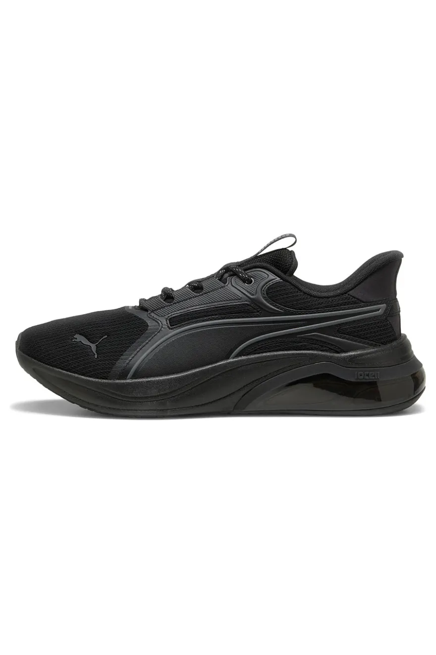 Puma Cell Thrill Dash – schwarze Stoff-Sneaker mit Dämpfung