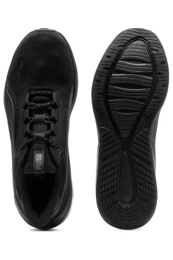 Puma Cell Thrill Dash – schwarze Stoff-Sneaker mit Dämpfung