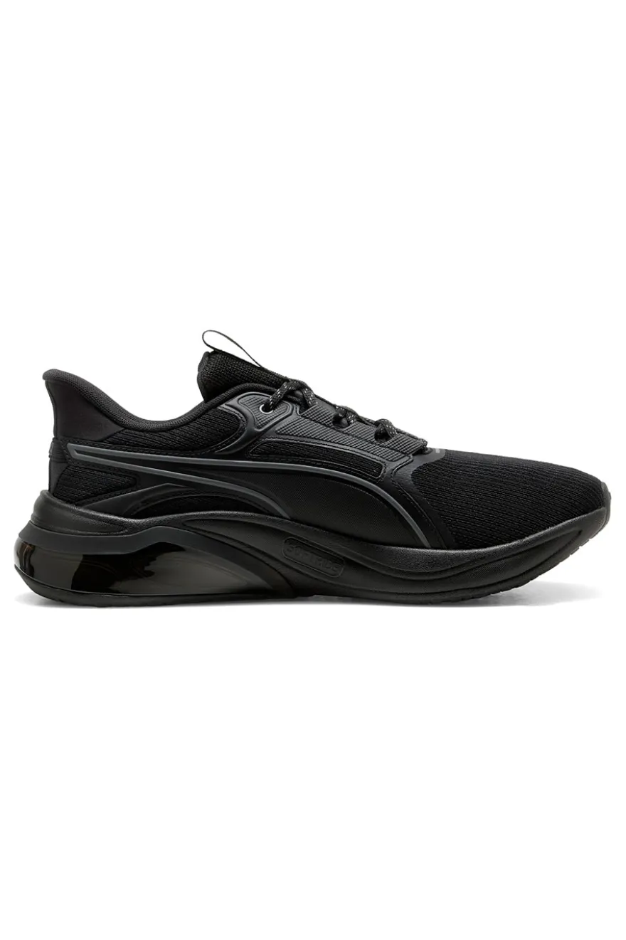 Puma Cell Thrill Dash – schwarze Stoff-Sneaker mit Dämpfung