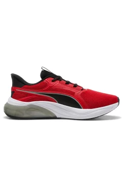 Puma CELL THRILL DASH Rote Laufschuhe mit CELL-Dämpfung