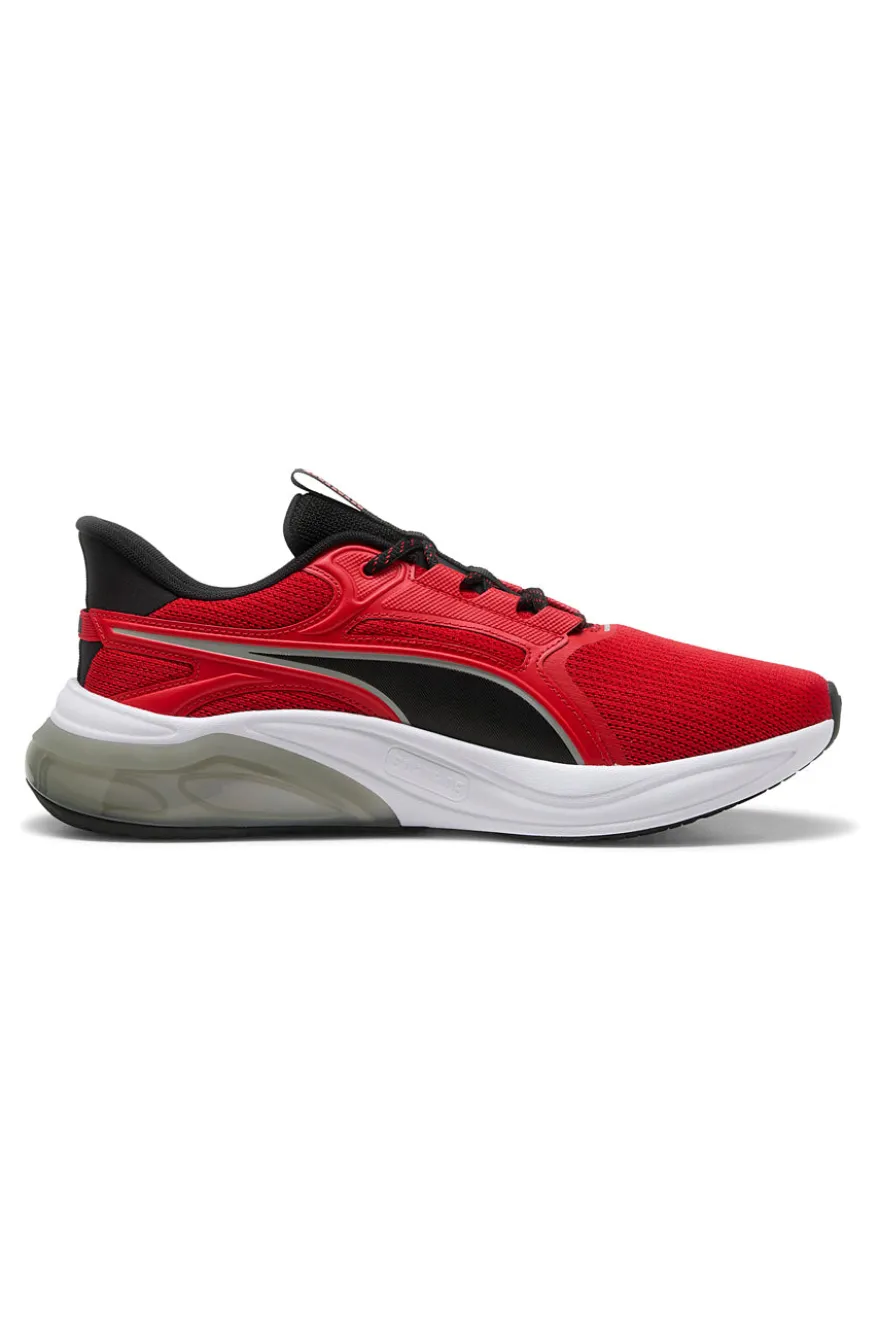 Puma CELL THRILL DASH Rote Laufschuhe mit CELL-Dämpfung