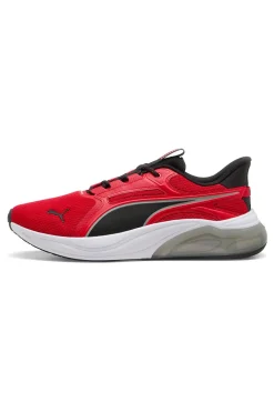 Puma CELL THRILL DASH Rote Laufschuhe mit CELL-Dämpfung
