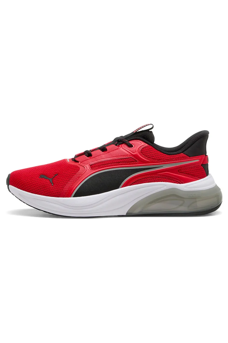 Puma CELL THRILL DASH Rote Laufschuhe mit CELL-Dämpfung