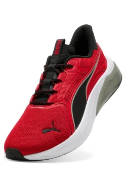 Puma CELL THRILL DASH Rote Laufschuhe mit CELL-Dämpfung