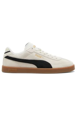 Puma Club II Era Suede – Beige Wildleder-Sneaker mit Gummisohle