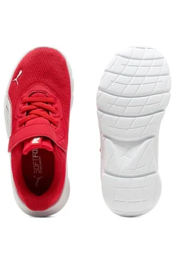 Puma FlexFocus Modern AC+ PS Leichte rote Turnschuhe für Kinder