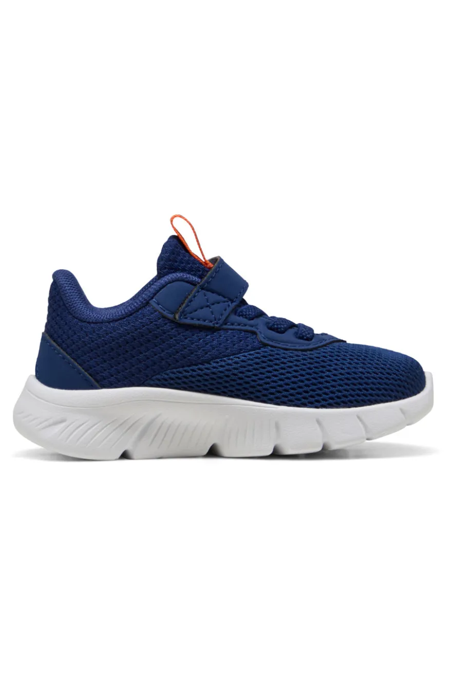 Puma Flexfocus Modern AC Inf blau orange leicht atmungsaktiv Turnschuhe