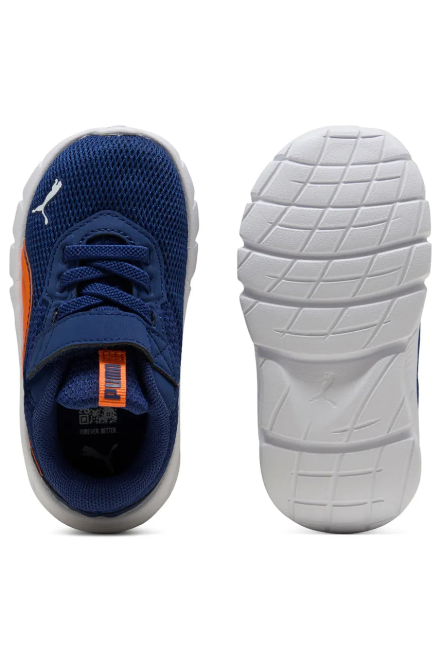 Puma Flexfocus Modern AC Inf blau orange leicht atmungsaktiv Turnschuhe