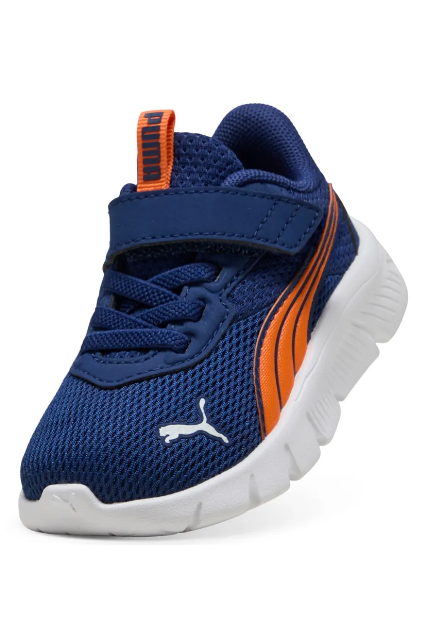 Puma Flexfocus Modern AC Inf blau orange leicht atmungsaktiv Turnschuhe