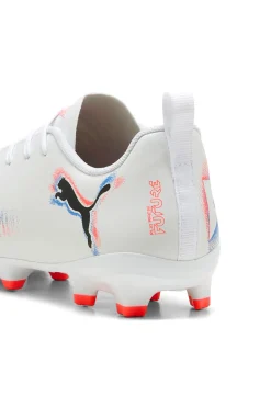 Puma Future 8 Play FG/AG Jr Weiße Fußballschuhe