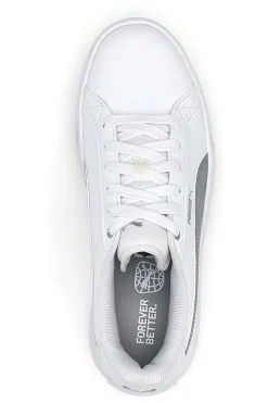 Puma Karmen Space Metallics Weiße Flatform-Sneaker