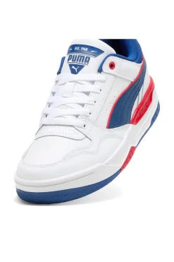 Puma Rebound Retro-Sneaker in Weiß und Blau