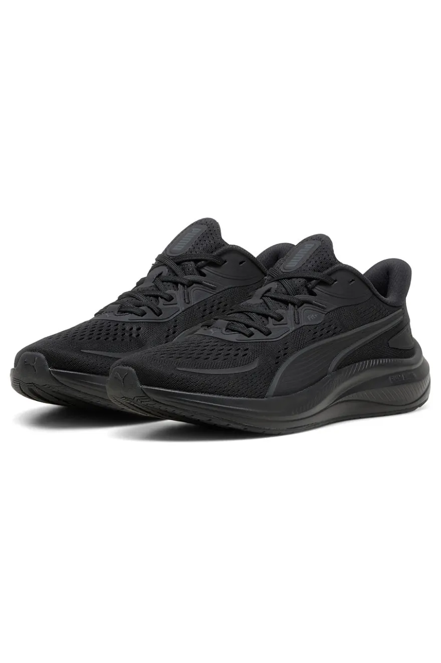 Puma Skyrocket Lite 2 schwarz gepolsterte leichte Laufschuhe