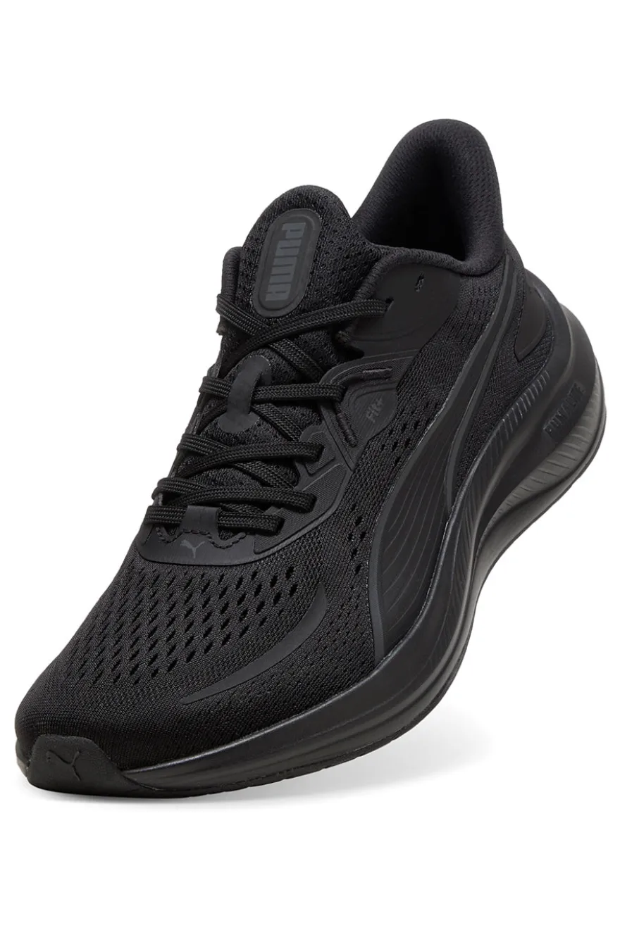 Puma Skyrocket Lite 2 schwarz gepolsterte leichte Laufschuhe