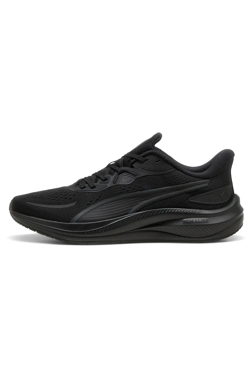 Puma Skyrocket Lite 2 schwarz gepolsterte leichte Laufschuhe