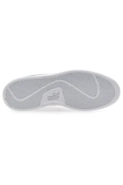 Puma Smash 3.0 L Weiße Turnschuhe mit Schnürsenkeln