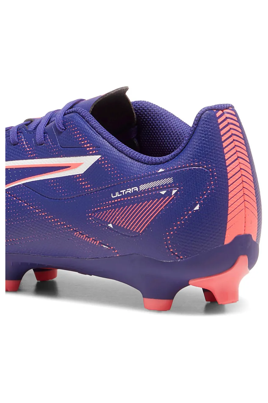 Puma Ultra 5 Play FG Lila Fußballschuhe für weichen Boden