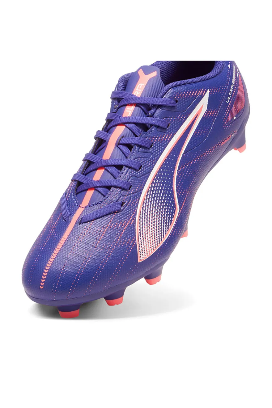 Puma Ultra 5 Play FG Lila Fußballschuhe für weichen Boden